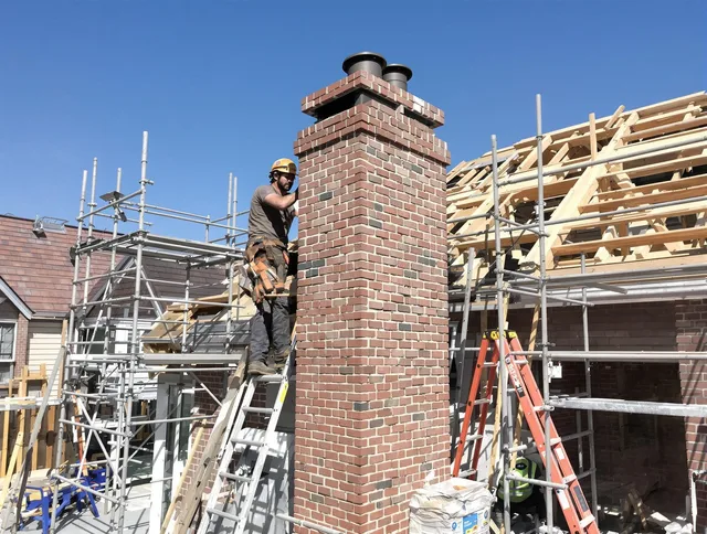 New chimney installation completed by Sharon Chimney Sweep in Sharon, MA