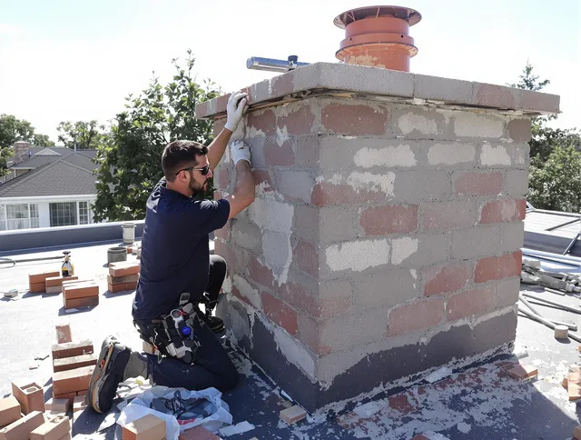 Advanced chimney repair process by Sharon Chimney Sweep in Sharon, MA